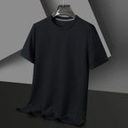 T-shirt homme texturé, coloris Noir