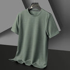 T-shirt homme texturé, coloris Vert
