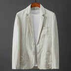 Veste homme col à revers, coloris Beige