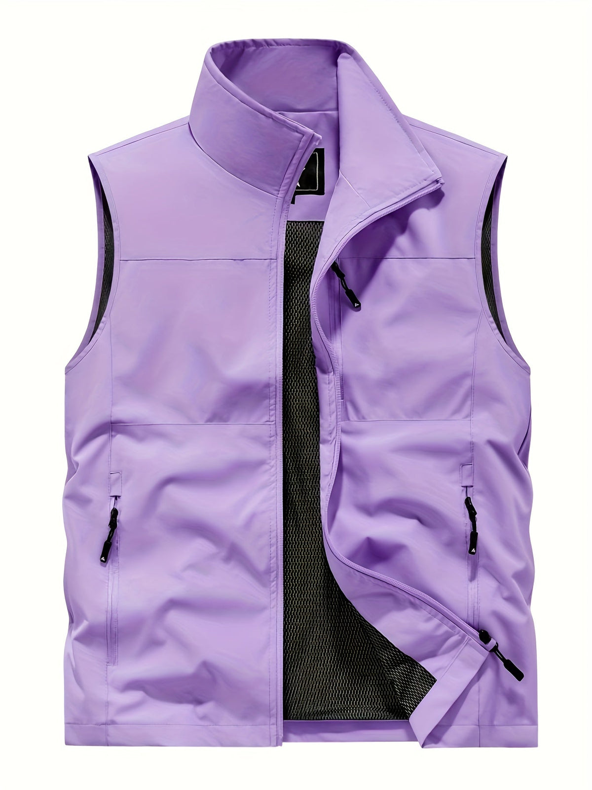 Veste sans manches homme, coloris Violet