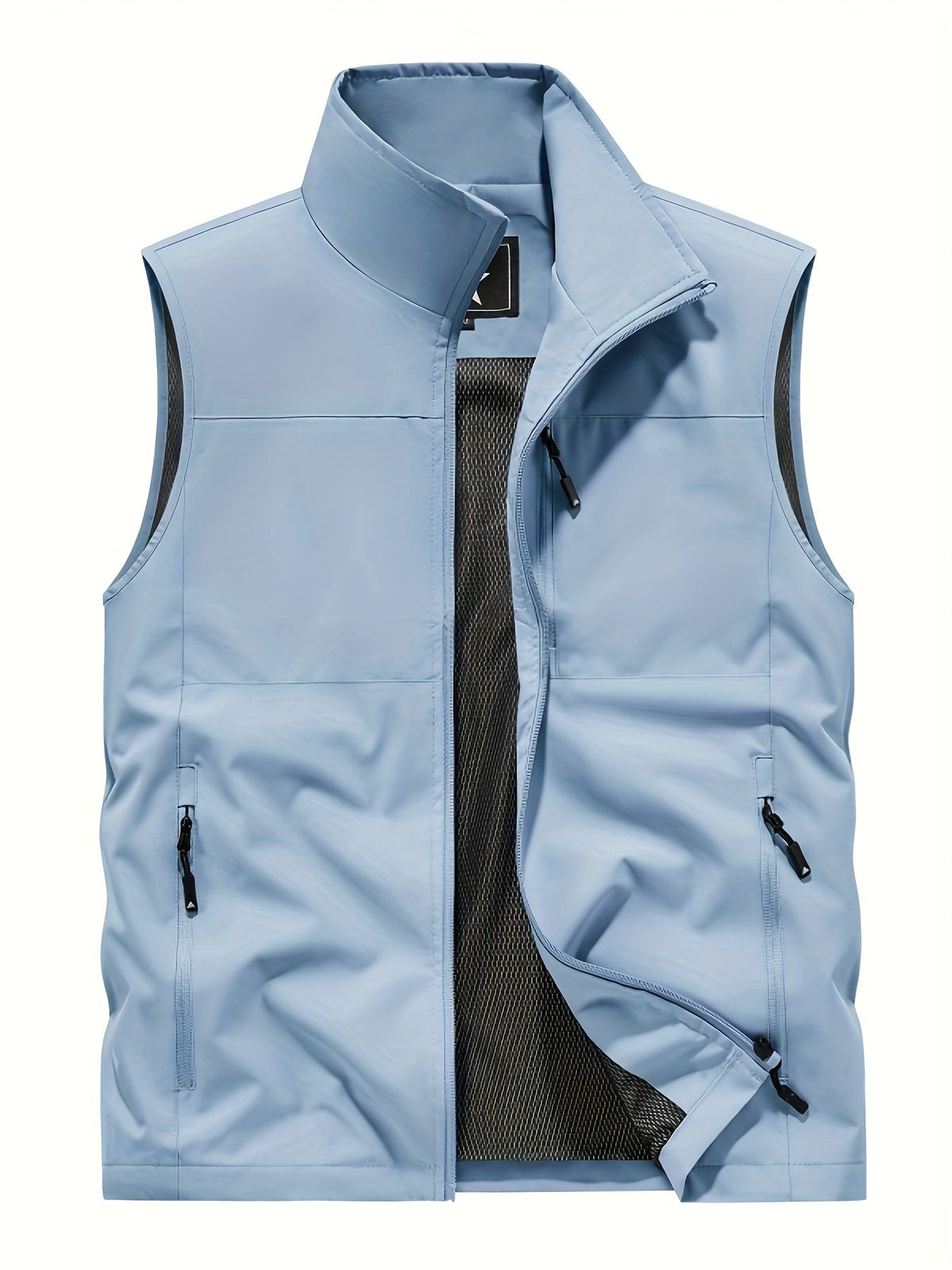 Veste sans manches homme, coloris Bleu clair